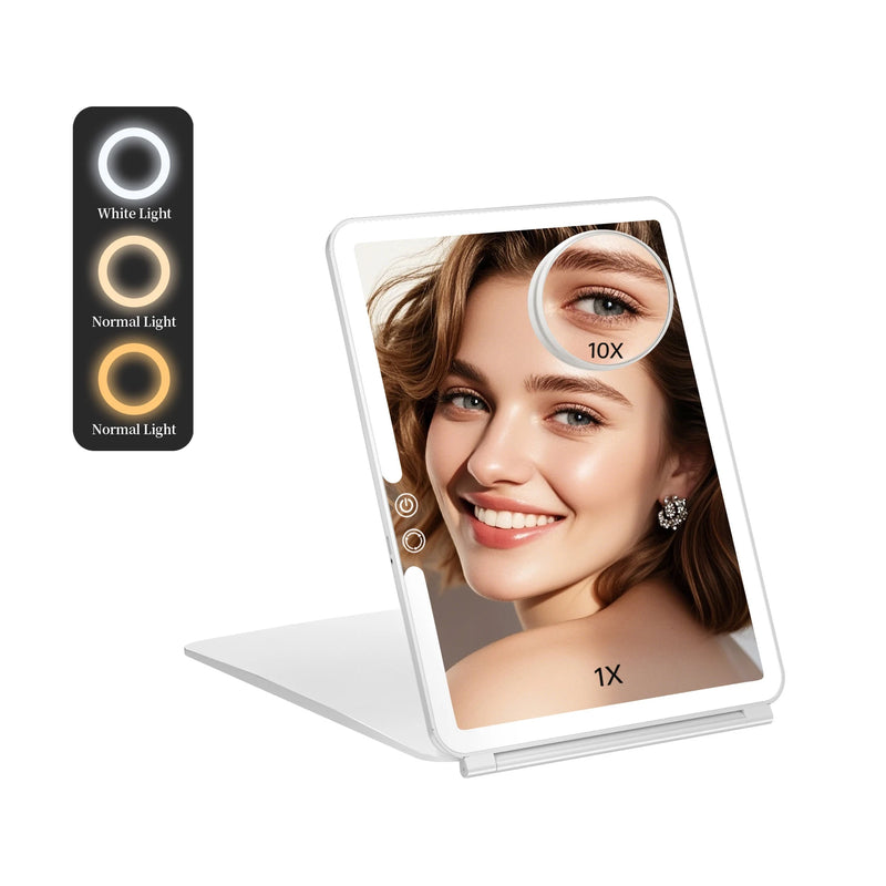 Espejo de Maquillaje de Viaje Plegable Funtouch