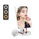 LED Tabletop Makeup Mirror 1X/10X Detachable Magnifier Mirror
