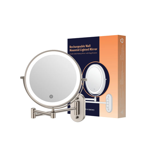 Espejo de pared giratorio para baño Funtouch